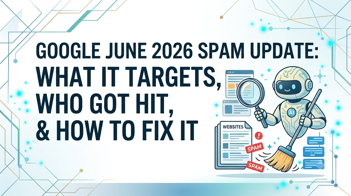 Google June 2026 Spam Update — SpamBrain algorithm changes, spam policy enforcement, and recovery guide for SEO Malaysia