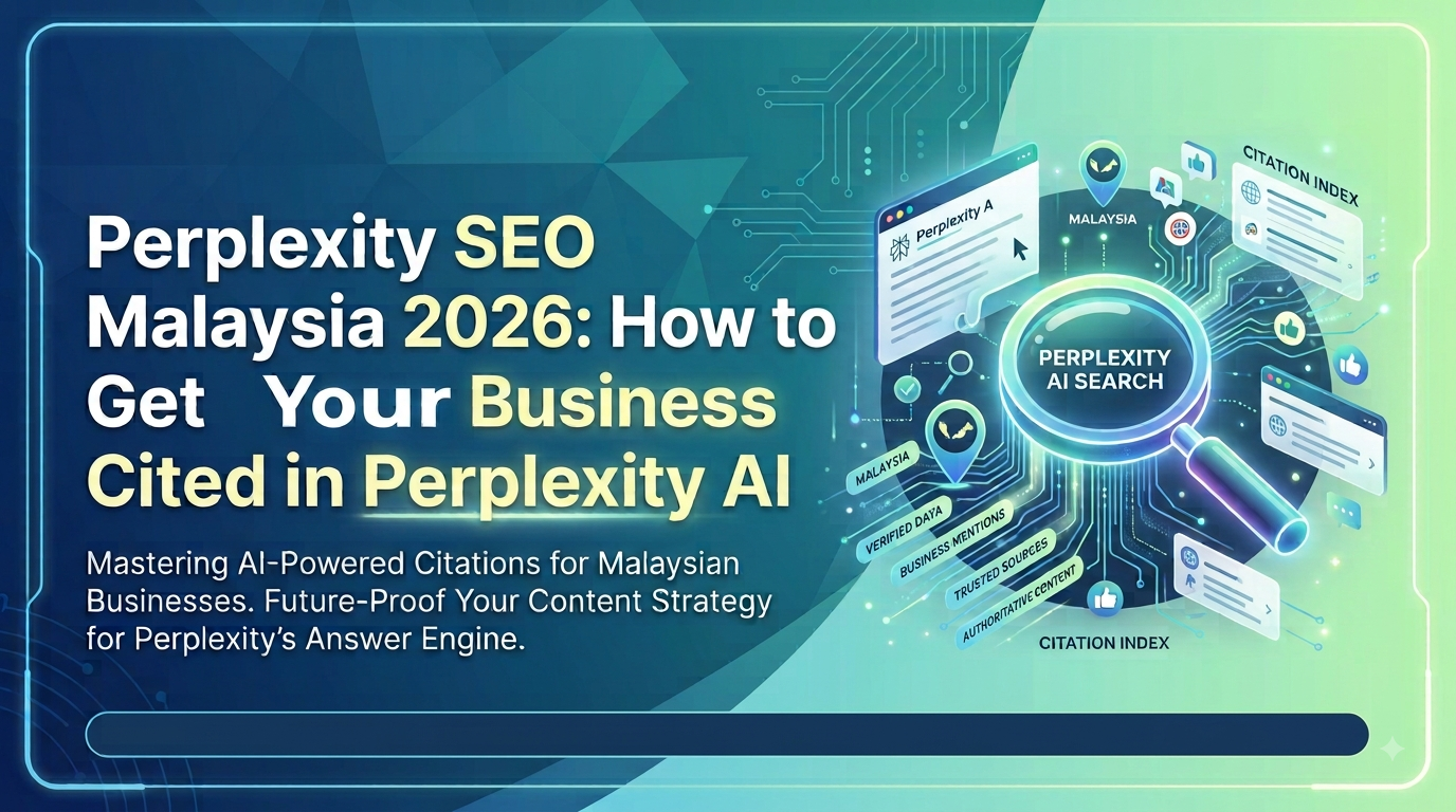 Perplexity SEO Malaysia 2026 — how to get your Malaysian business cited as a source in Perplexity AI answers